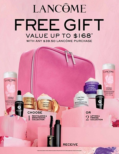 Lancome May GWP at Macys