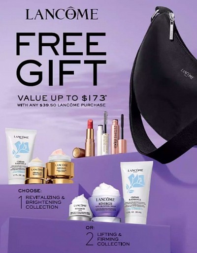 Lancome August GWP