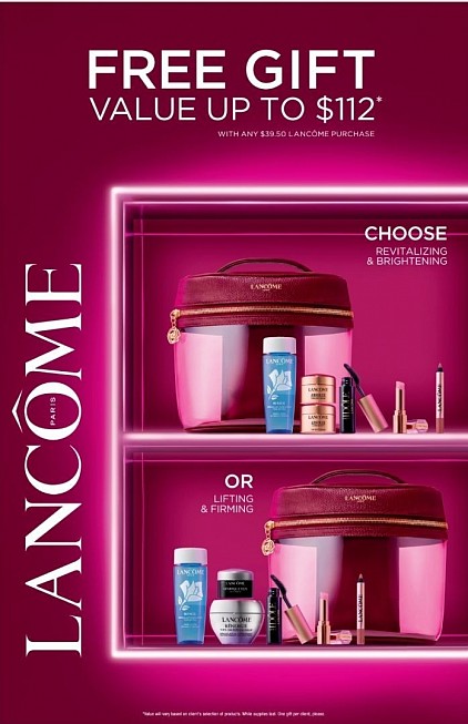 Lancome August GWP
